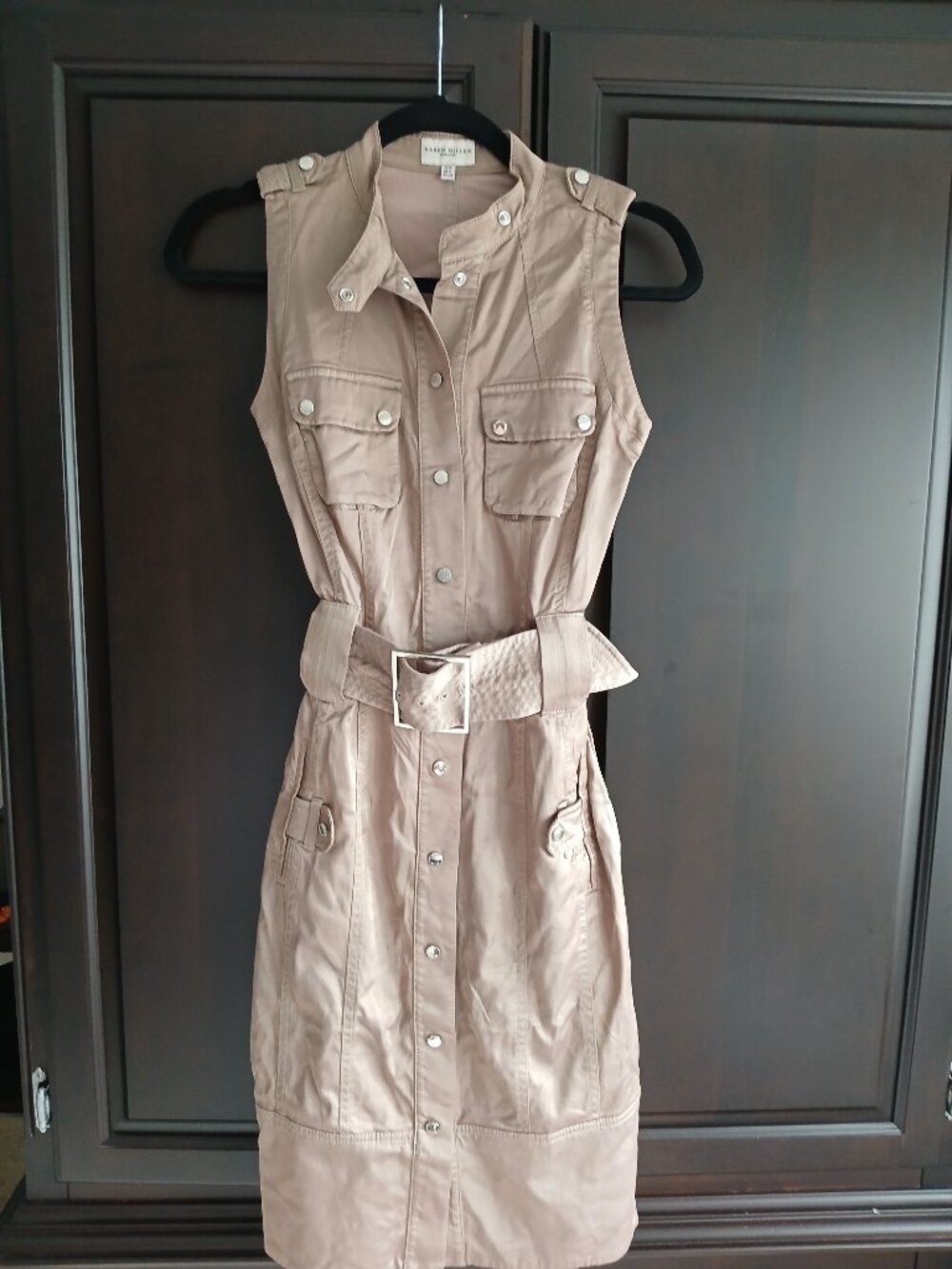 Karen Millen Size 4 Sleeveless Dress